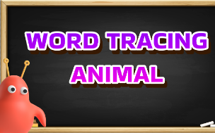 WORD TRACING ANIMAL