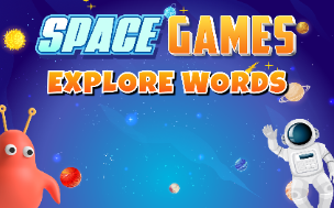 Space Games Explore Words